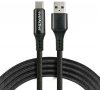 KABEL USB-A / USB-C LCD everActive CBB-1CBL 100cm 3A